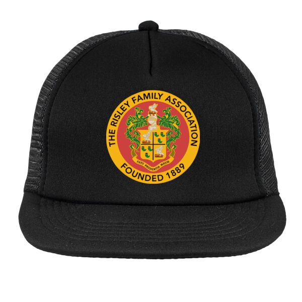 Flat Bill Snapback Trucker Cap Thumbnail